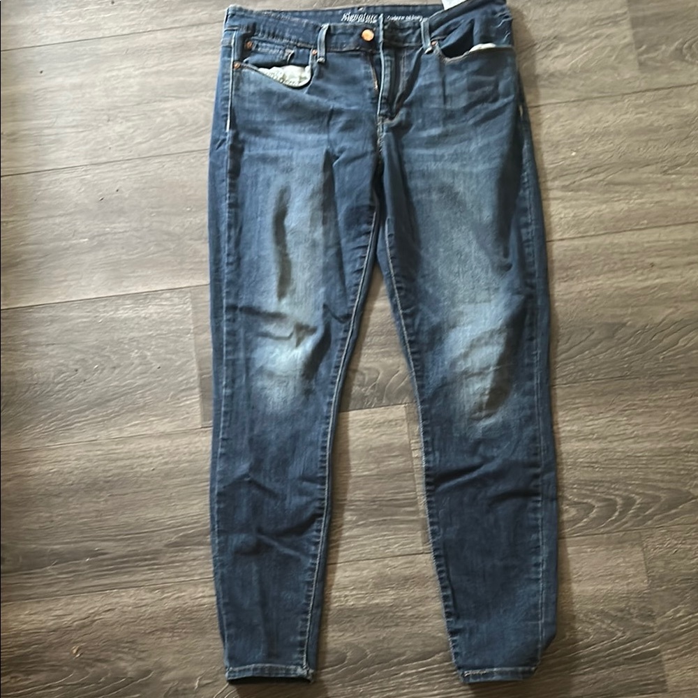 American Eagle Outfitters Blue Skinny Jeans